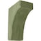 Ekena Millwork 3 1/2"W x 6"D x 8"H Clarksville Wood Vintage Decor Bracket, Restoration Green BKTWD04X06X08CVGR - alternate 1